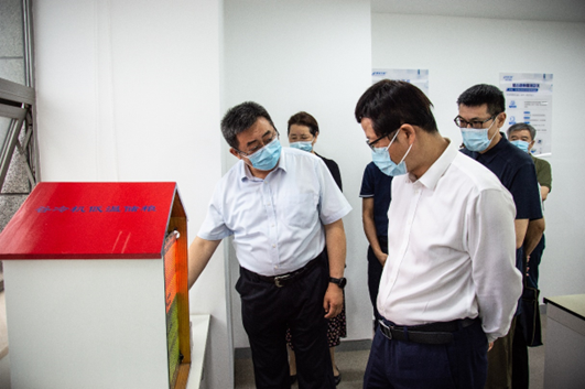 國家糧食和物資儲備局黨組書(shū)記叢亮到東孚公司調研